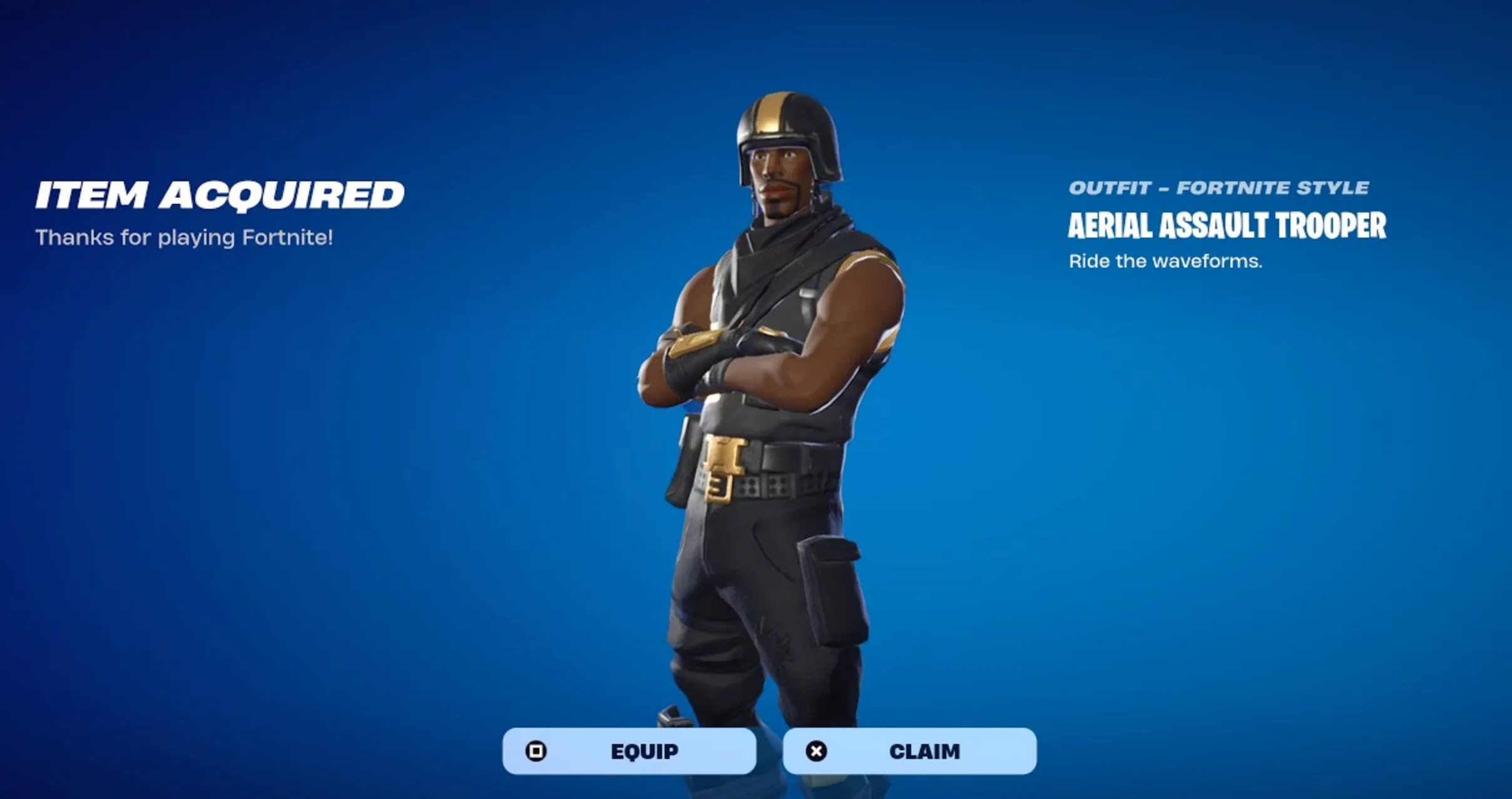 Aerial Assault Trooper og style